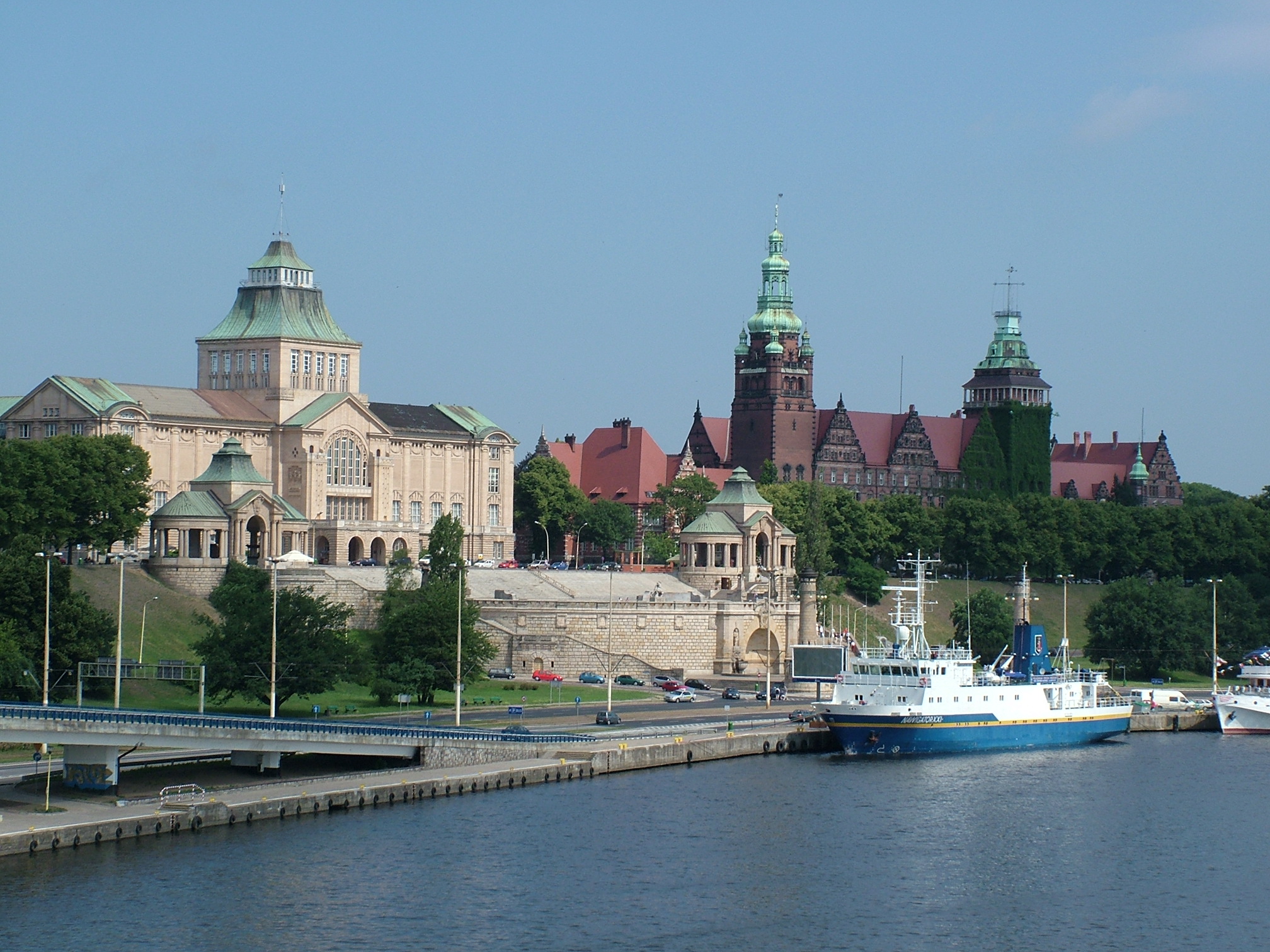 Wały Chrobrego w Szczecinie